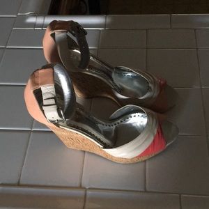 BCBG wedges.